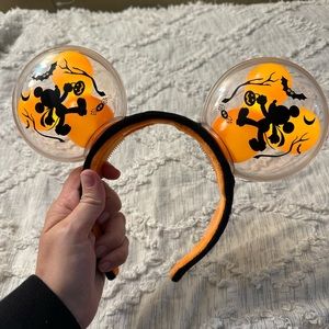 Halloween Minnie Ears Balloons Headband